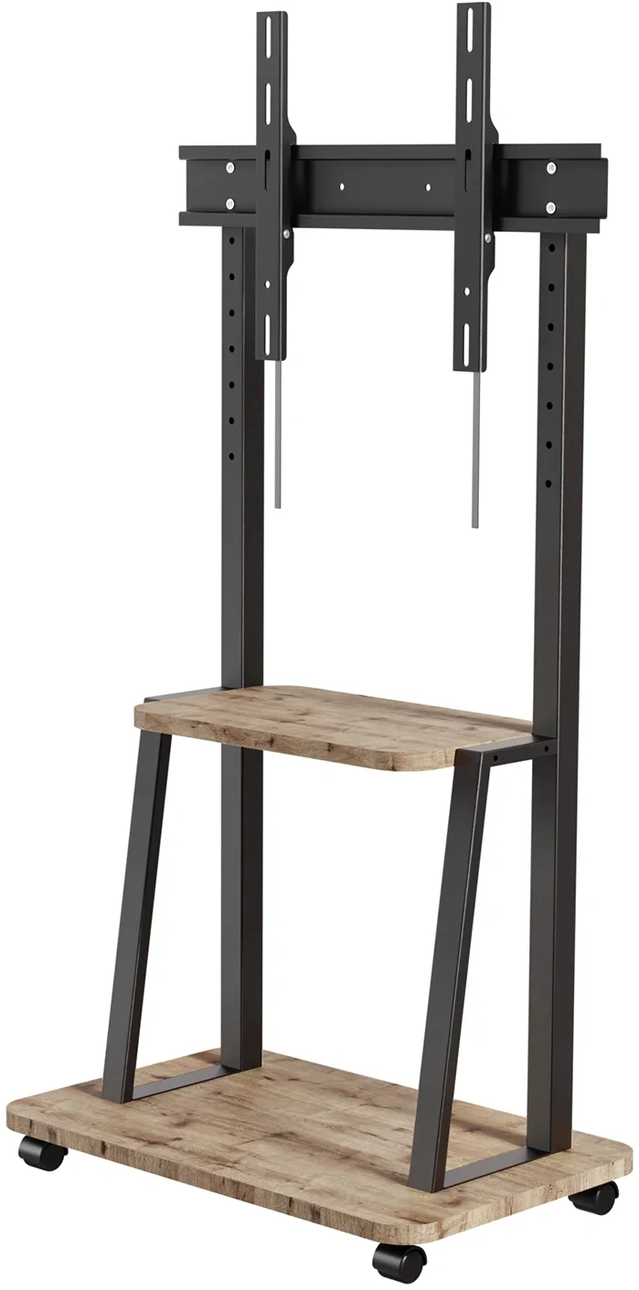 Стойка для телевизора Holder PR-108 черный/керамика 32"-65" макс.40кг напольный мобильный