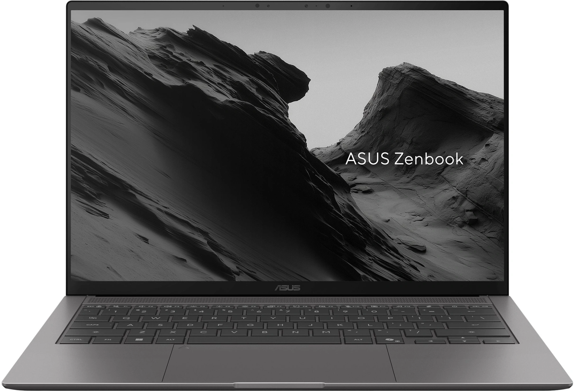 Ноутбук Asus Zenbook S 14 OLED UX5406AA-SW416W Core Ultra 7 355 32Gb SSD512Gb Intel Graphics 14" OLED 3K (2880x1800) Windows 11 Home l.grey WiFi BT Cam Bag (90NB16Q6-M00LJ0)