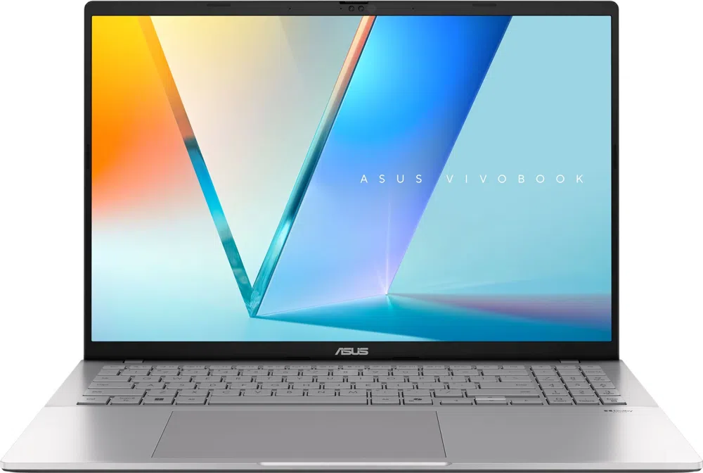 Ноутбук Asus VivoBook S16 M3607KA-SH131 Ryzen AI 5 330 16Gb SSD512Gb AMD Radeon 820M 16" OLED WUXGA (1920x1200) без ОС silver WiFi BT Cam (90NB16T2-M00990)