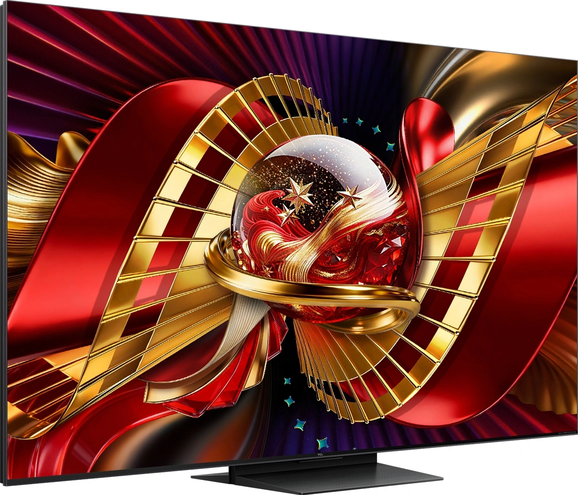 Телевизор LED TCL 75" 75C8L SQD-Mini LED Frameless черный 4K Ultra HD 144Hz DVB-T DVB-T2 DVB-C DVB-S DVB-S2 USB WiFi Smart TV