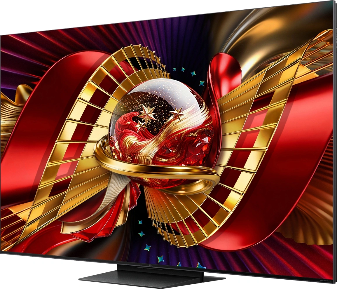 Телевизор LED TCL 75" 75C8L SQD-Mini LED Frameless черный 4K Ultra HD 144Hz DVB-T DVB-T2 DVB-C DVB-S DVB-S2 USB WiFi Smart TV