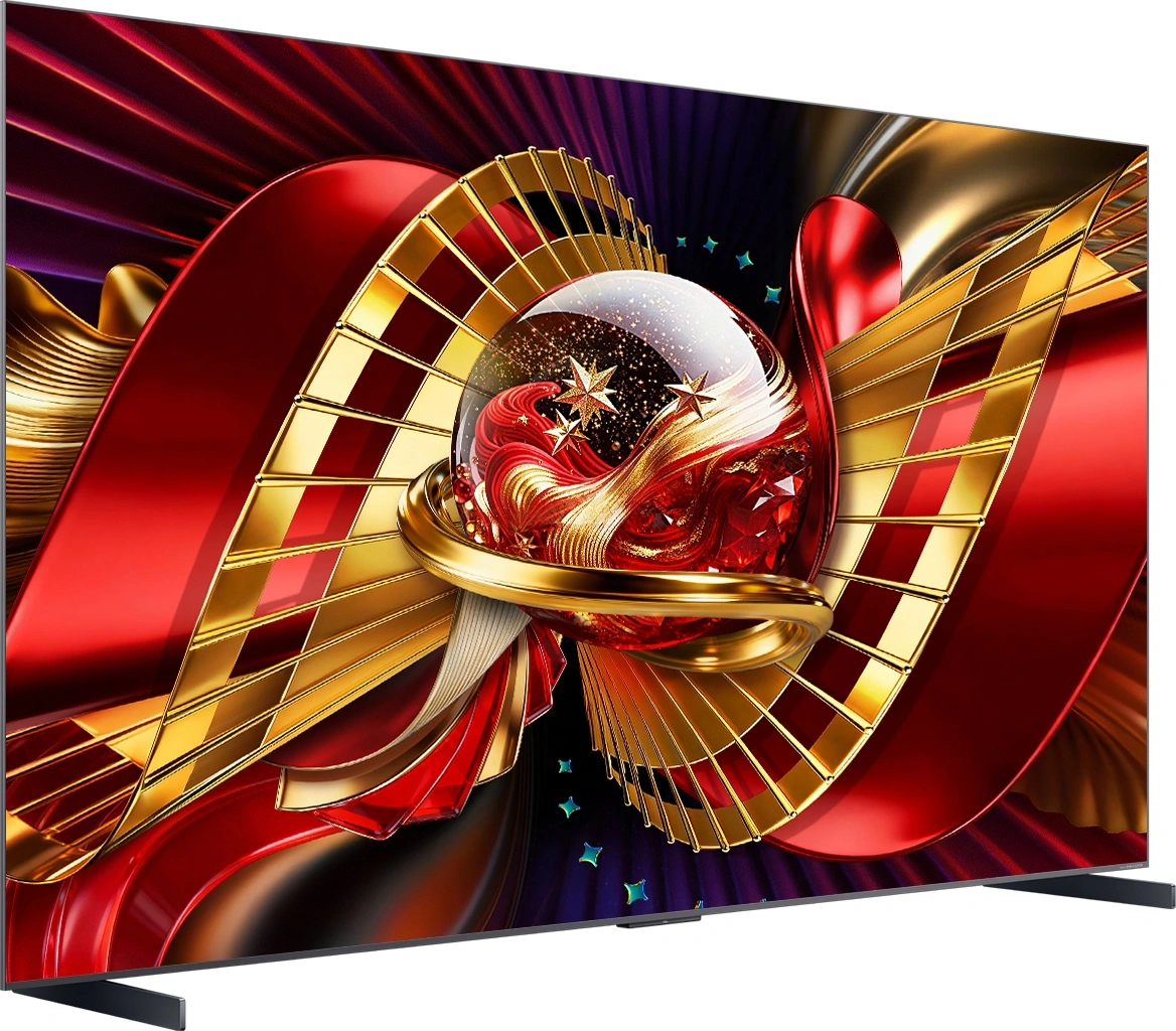 Телевизор LED TCL 98" 98C8L SQD-Mini LED Frameless черный 4K Ultra HD 144Hz DVB-T DVB-T2 DVB-C DVB-S DVB-S2 USB WiFi Smart TV