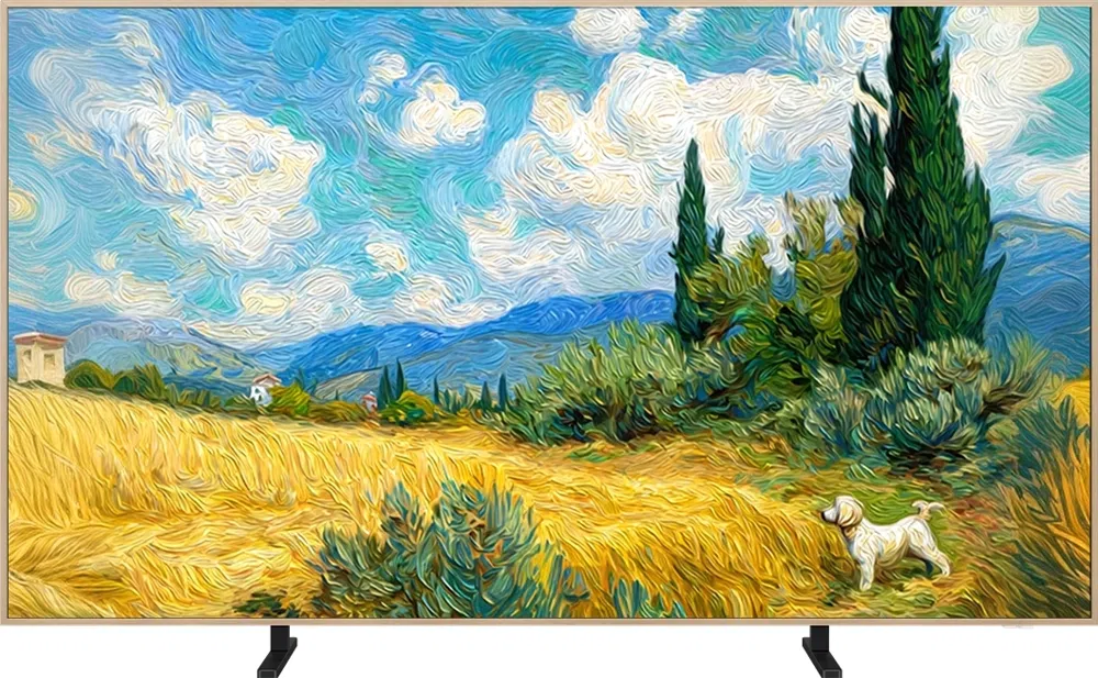 Телевизор QLED TCL 75" 75A400 Pro бежевый/черный 4K Ultra HD 144Hz MEMC DVB-T DVB-T2 DVB-C DVB-S DVB-S2 USB WiFi Smart TV (RUS)