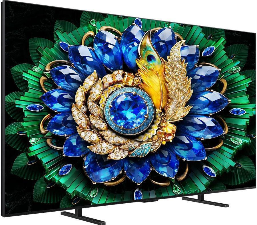 Телевизор QLED TCL 55" 55A400M QD-MiniLED (2026) Slim черный 4K Ultra HD 144Hz MEMC DVB-T DVB-T2 DVB-C DVB-S DVB-S2 USB WiFi Smart TV
