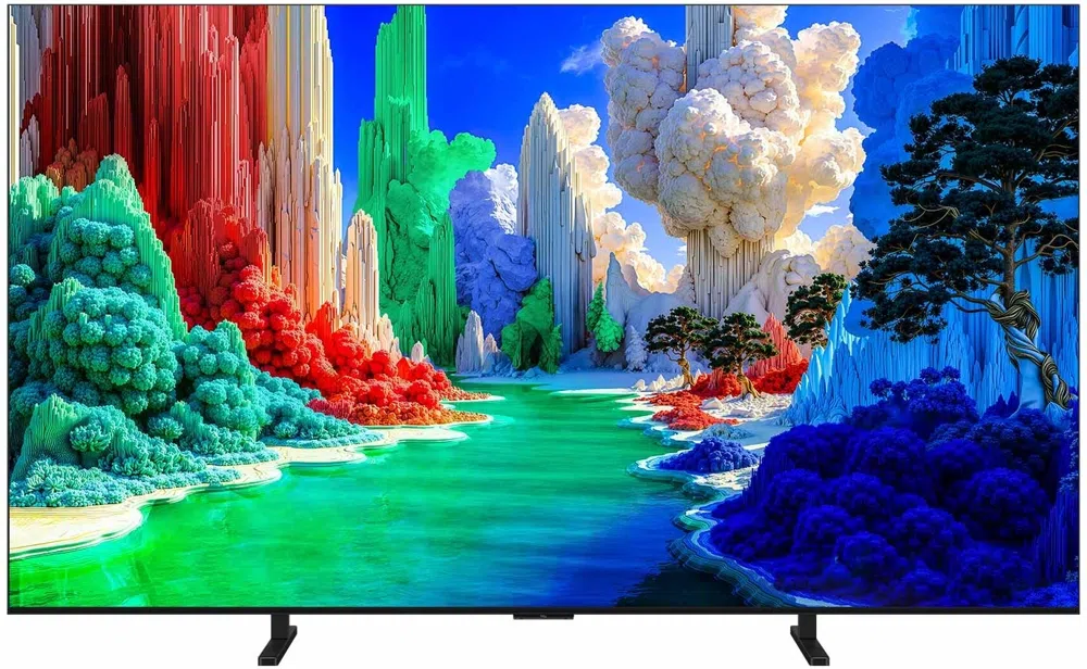 Телевизор QLED TCL 55" 55A400 черный 4K Ultra HD 144Hz MEMC DVB-T DVB-T2 DVB-C DVB-S DVB-S2 USB WiFi Smart TV (RUS)