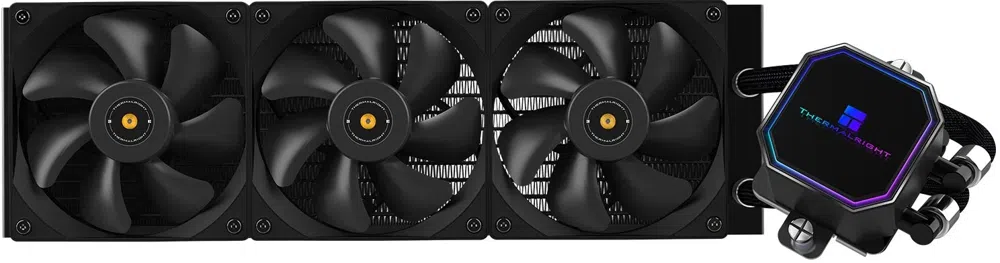 Система водяного охлаждения Thermalright Frozen Prism 360 нет подсветки Soc-AM5/AM4/1151/1200/2066/1700 черный 4-pin 27dB Al Ret (F-PRISM-360-BL)