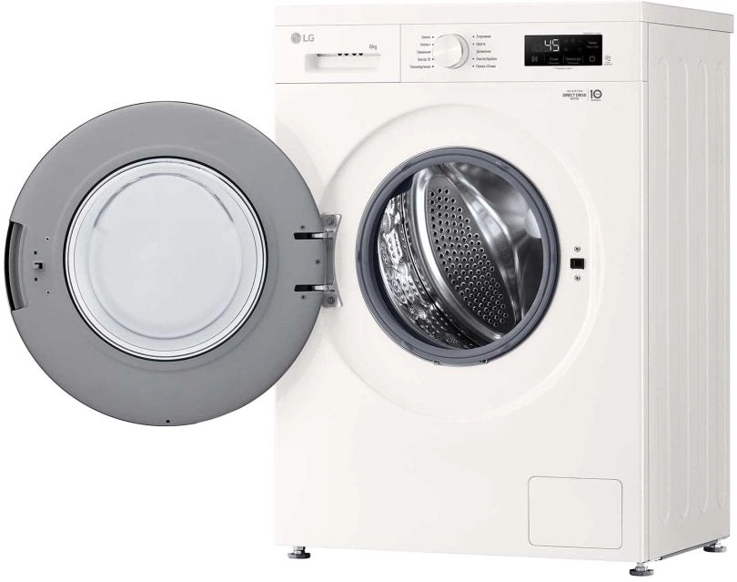 Стиральная машина LG F2Y1NS3W.ABWPCOM класс: A загр.фронтальная макс.:6кг белый инвертор