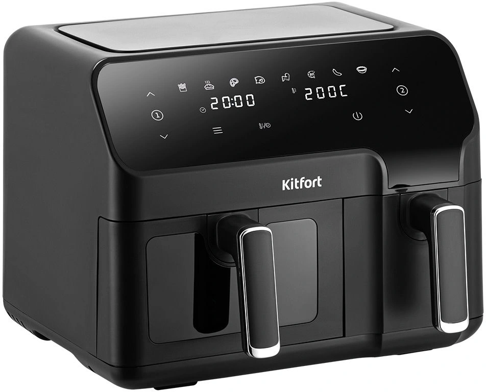 Аэрогриль Kitfort КТ-8148 9л 2700Вт черный