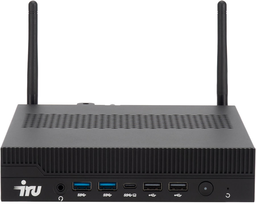 Неттоп IRU Tactio 310H6ITF i5 14400 (2.5) 32Gb SSD1Tb UHDG 730 Windows 11 Pro GbitEth WiFi BT 90W черный (RUS) (2174511)