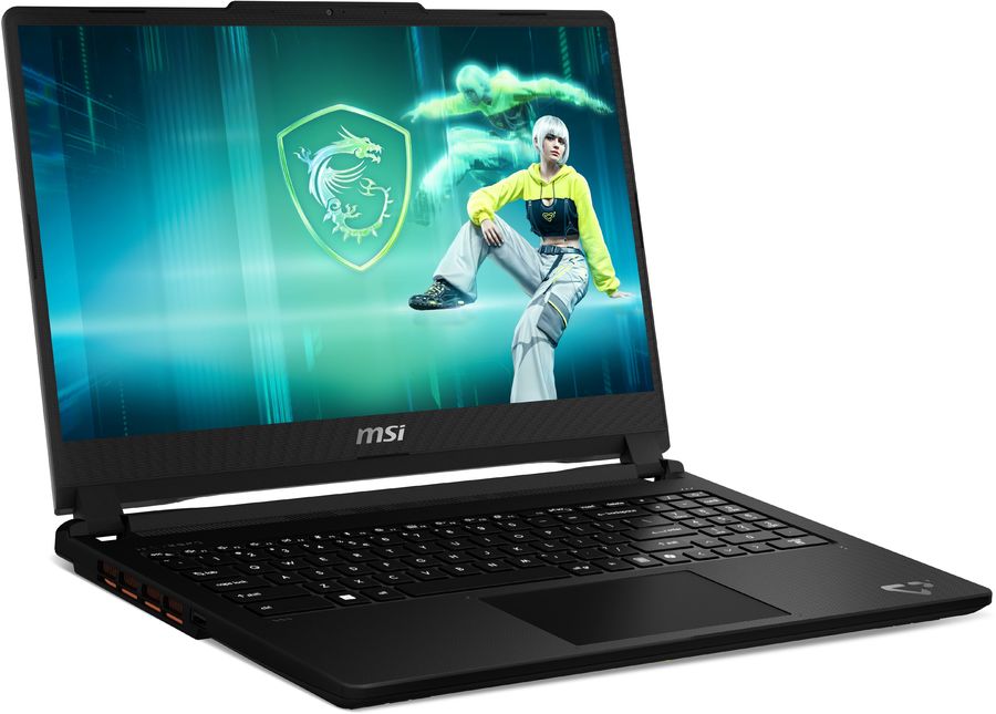 Ноутбук MSI Cyborg 15 Max C2WG-227XRU Core 7 240H 16Gb SSD512Gb NVIDIA GeForce RTX 5070 8Gb 15.6" IPS FHD (1920x1080) FreeDOS grey WiFi BT Cam (9S7-15T111-227)
