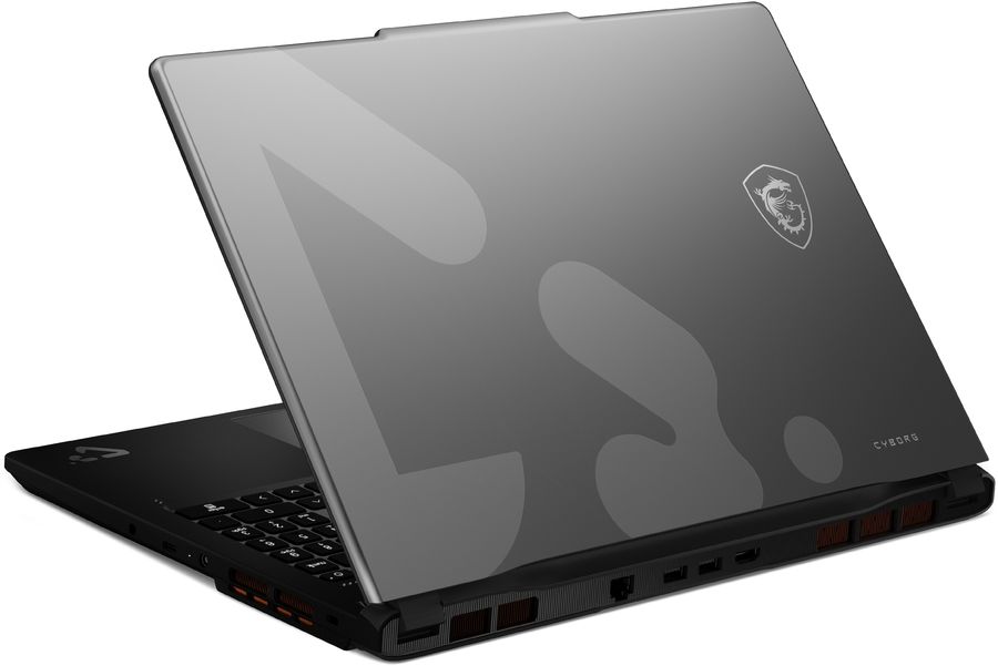 Ноутбук MSI Cyborg 15 Max C2WG-227XRU Core 7 240H 16Gb SSD512Gb NVIDIA GeForce RTX 5070 8Gb 15.6" IPS FHD (1920x1080) FreeDOS grey WiFi BT Cam (9S7-15T111-227)