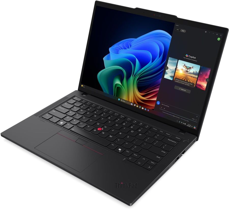 Ноутбук Lenovo ThinkPad T14 G6 Core Ultra 7 258V 32Gb SSD512Gb Intel Arc 140V 14" IPS WUXGA (1920x1200) Windows 11 Pro black WiFi BT Cam (21QG0059GP)