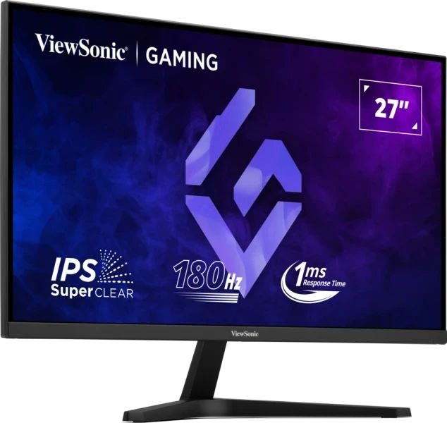 Монитор ViewSonic 27" VX27G1-HD черный IPS LED 16:9 HDMI матовая 300cd 178гр/178гр 1920x1080 180Hz DP FHD 3.5кг