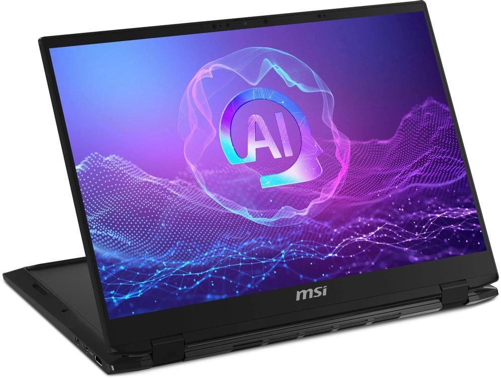 Ноутбук MSI Summit 16 AI Evo A2HMTG-057RU Core Ultra 7 255H 16Gb SSD1Tb Intel Arc 16" IPS Touch QHD+ (2560x1600) Windows 11 black WiFi BT Cam (9S7-159531-057)