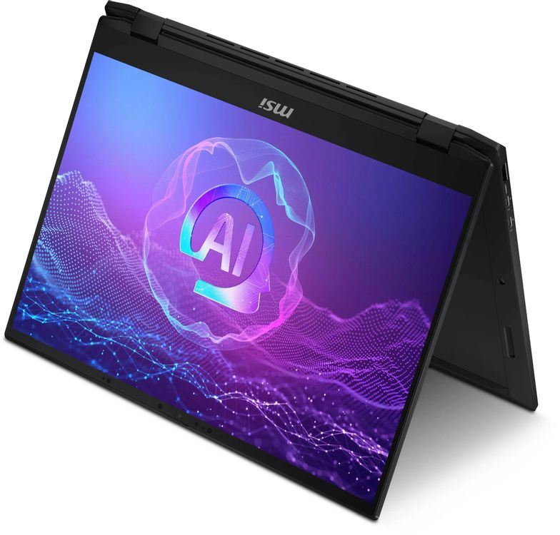 Ноутбук MSI Summit 16 AI Evo A2HMTG-057RU Core Ultra 7 255H 16Gb SSD1Tb Intel Arc 16" IPS Touch QHD+ (2560x1600) Windows 11 black WiFi BT Cam (9S7-159531-057)