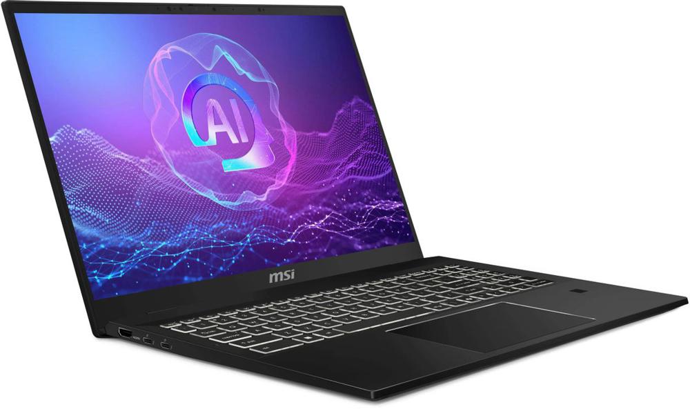 Ноутбук MSI Summit 16 AI Evo A2HMTG-057RU Core Ultra 7 255H 16Gb SSD1Tb Intel Arc 16" IPS Touch QHD+ (2560x1600) Windows 11 black WiFi BT Cam (9S7-159531-057)