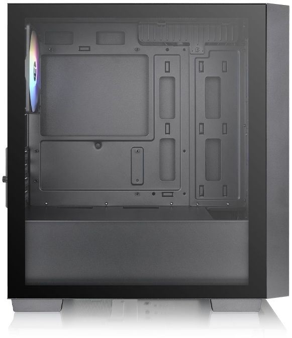 Корпус Thermaltake Versa H16 TG ARGB черный без БП mATX 4x120mm 2x140mm 1xUSB2.0 2xUSB3.0 audio bott PSU