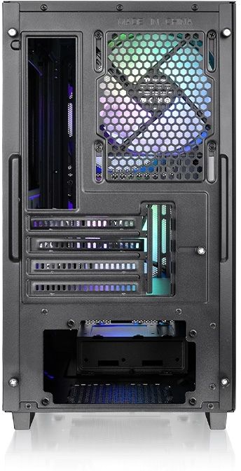 Корпус Thermaltake Versa H16 TG ARGB черный без БП mATX 4x120mm 2x140mm 1xUSB2.0 2xUSB3.0 audio bott PSU