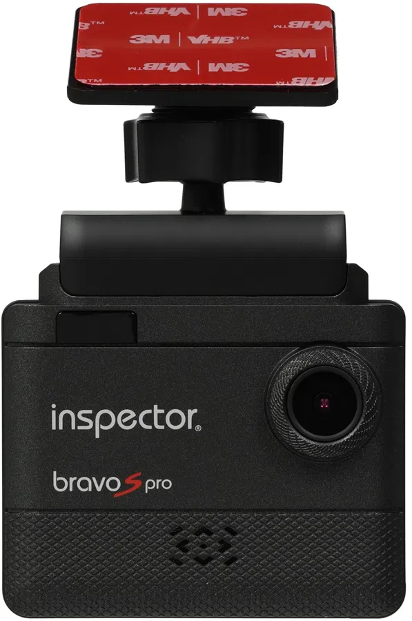 Видеорегистратор с радар-детектором Inspector BRAVO S PRO черный 2Mpix 1080x1920 1080p 140гр. GPS iCatch SPCA6350M