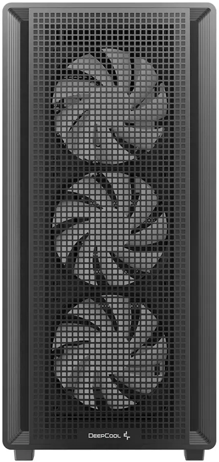 Корпус Deepcool CC550 4F черный без БП ATX 4x120mm 5x140mm 1xUSB2.0 1xUSB3.0 audio bott PSU
