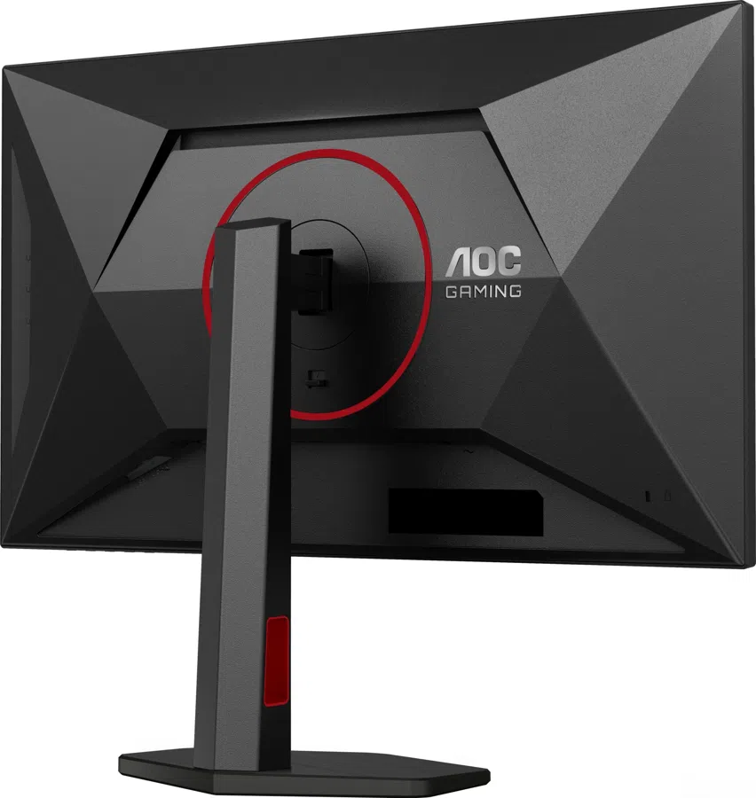 Монитор AOC 27" U27G4R черный/красный IPS LED 16:9 HDMI матовая HAS Piv 400cd 178гр/178гр 3840x2160 160Hz G-Sync DP 4K USB 6.35кг