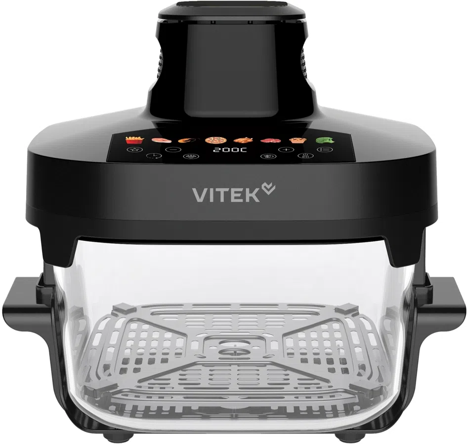 Аэрогриль Vitek VT-AF8800 6л 1500Вт черный