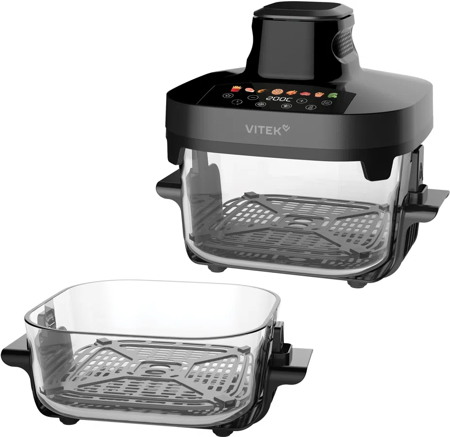 Аэрогриль Vitek VT-AF8800 6л 1500Вт черный