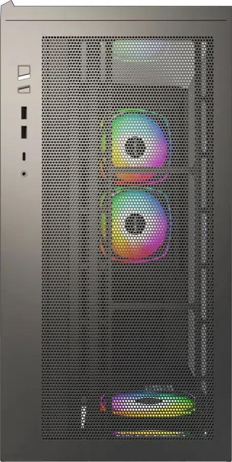 Корпус Montech Sky 3 черный без БП ATX 5x120mm 5x140mm 2xUSB3.0 audio bott PSU