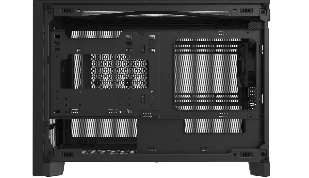 Корпус Montech TEN черный без БП mATX 9x120mm 6x140mm 2xUSB3.0 audio bott PSU
