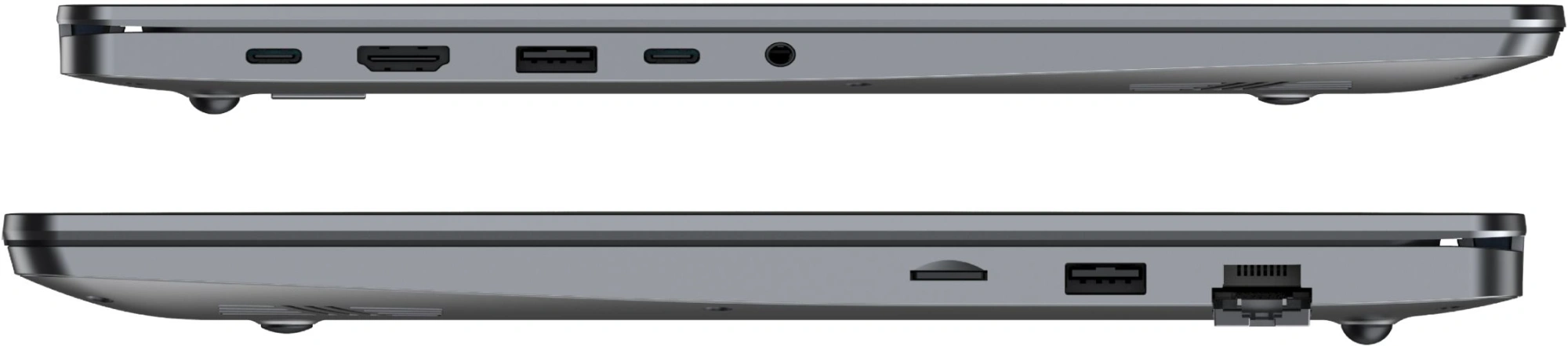 Ноутбук Tecno MegaBook K15SFA Ryzen 5 7535HS 16Gb SSD1Tb AMD Radeon 660M 15.6" IPS FHD (1920x1080) Windows 11 Home grey WiFi BT Cam 6060mAh (71005000403)