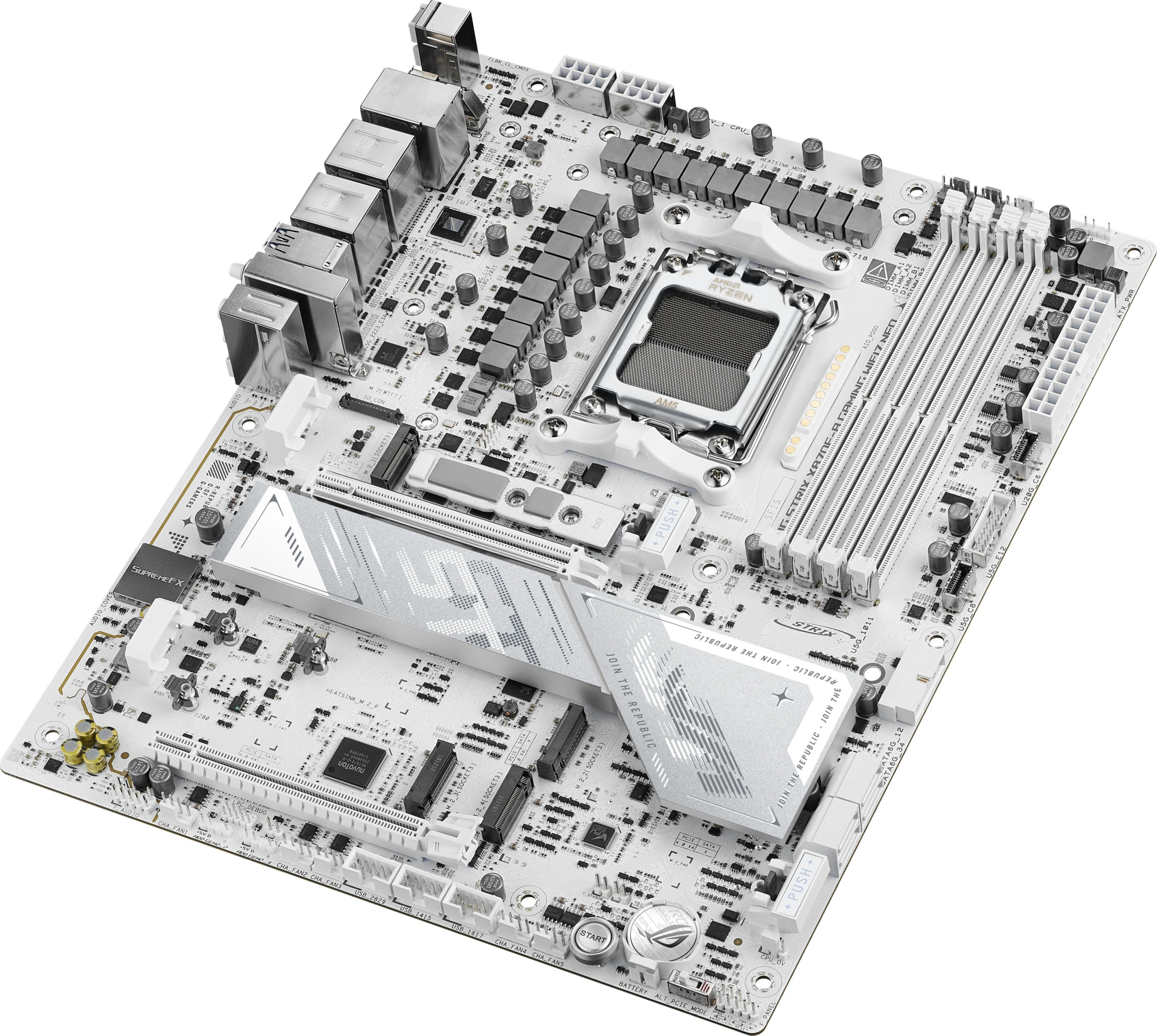 Материнская плата Asus ROG STRIX X870E-A GAMING WIFI7 NEO Socket AM5 AMD X870 4xDDR5 ATX AC`97 8ch(7.1) 5Gigabit RAID+HDMI