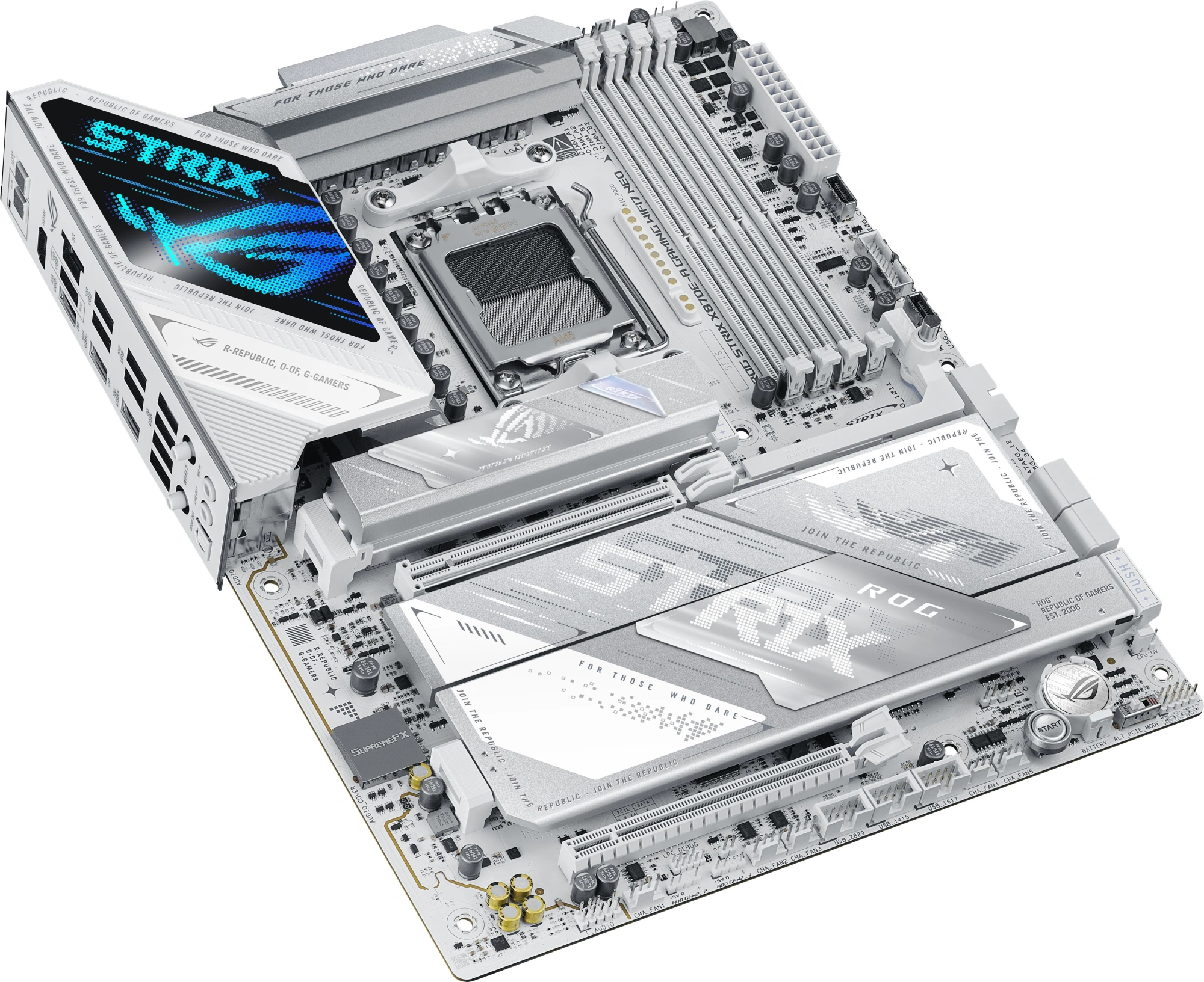 Материнская плата Asus ROG STRIX X870E-A GAMING WIFI7 NEO Socket AM5 AMD X870 4xDDR5 ATX AC`97 8ch(7.1) 5Gigabit RAID+HDMI