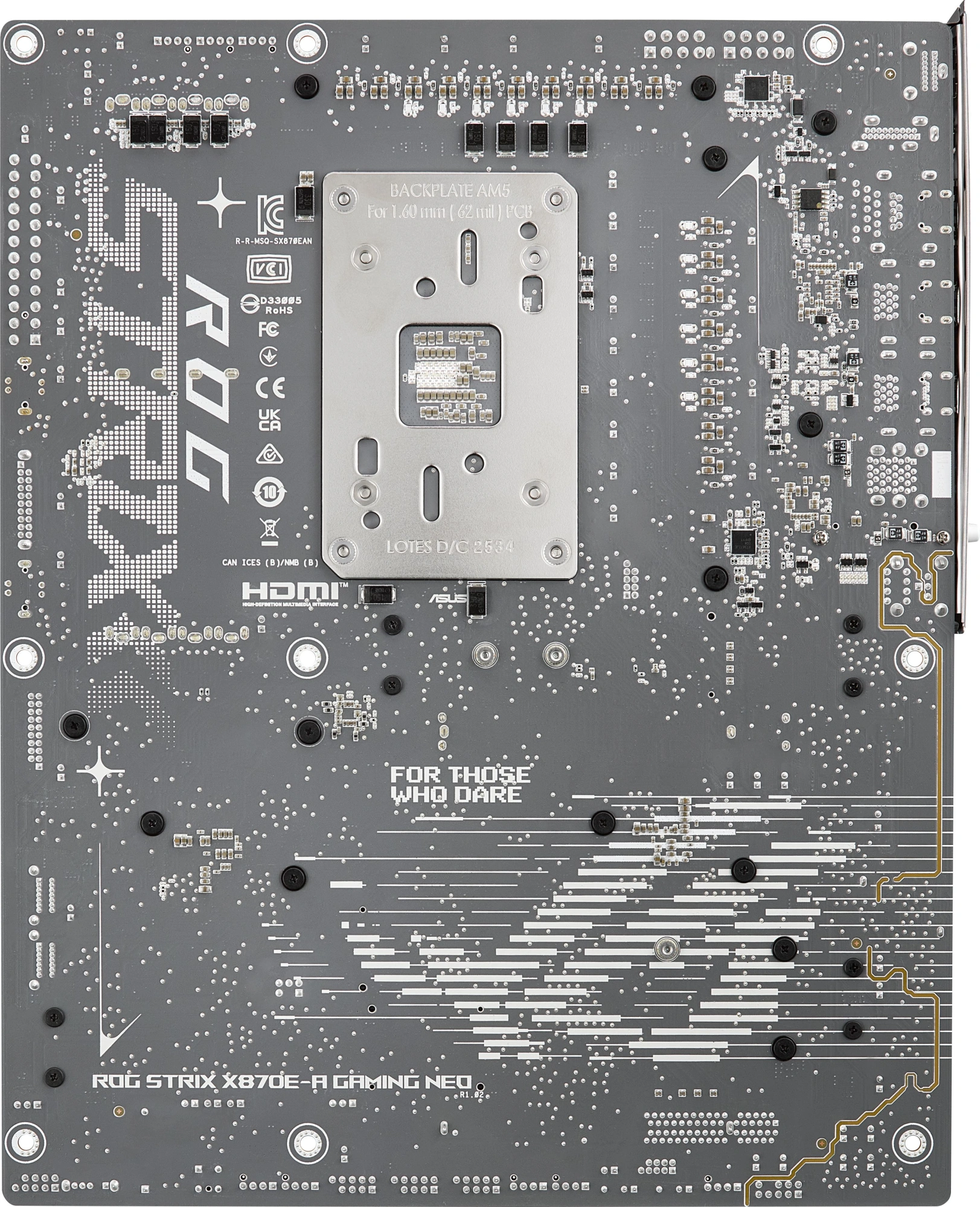 Материнская плата Asus ROG STRIX X870E-A GAMING WIFI7 NEO Socket AM5 AMD X870 4xDDR5 ATX AC`97 8ch(7.1) 5Gigabit RAID+HDMI