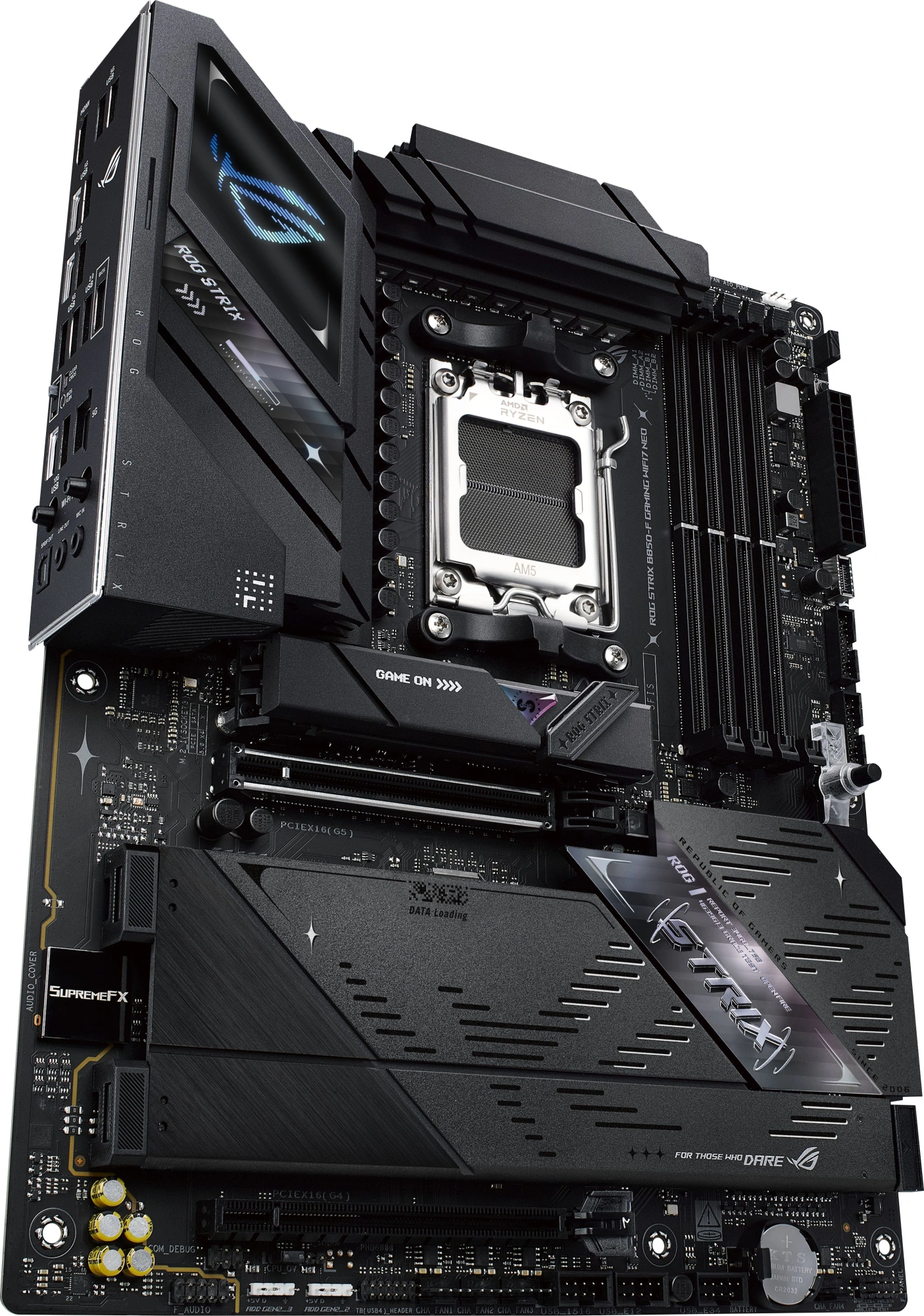 Материнская плата Asus ROG Strix B850-F GAMING WIFI7 NEO Socket AM5 AMD B850 4xDDR5 ATX AC`97 8ch(7.1) 5Gigabit RAID+HDMI