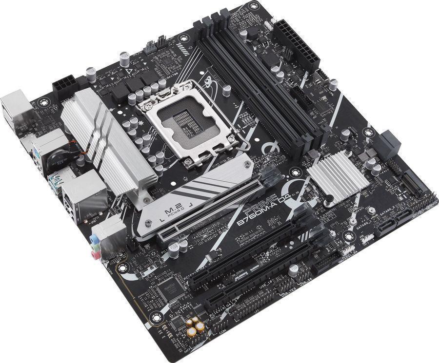 Материнская плата Asus PRIME B760M-A D4-CSM Soc-1700 Intel B760 4xDDR4 mATX AC`97 8ch(7.1) 2.5Gg RAID+HDMI+DP
