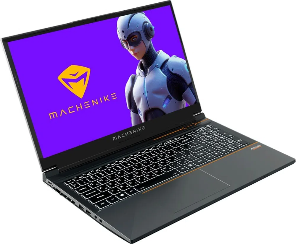 Ноутбук Machenike S15 Quazar S Core i5 12450H 16Gb SSD512Gb NVIDIA GeForce RTX 3050 4Gb 15.6" IPS FHD (1920x1080) без ОС black WiFi BT Cam 2668mAh (JJ00GB00JRU)