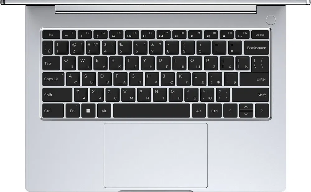 Ноутбук Machcreator Genesis R14 Ryzen 5 7640HS 16Gb SSD1Tb AMD Radeon 760M 14.1" IPS FHD (1920x1200) без ОС silver WiFi BT Cam 6550mAh (JJ00GW00GRU)