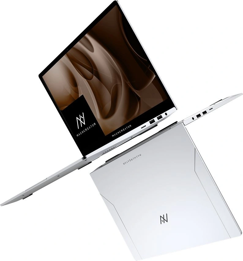 Ноутбук Machcreator Genesis R14 Ryzen 5 7640HS 16Gb SSD1Tb AMD Radeon 760M 14.1" IPS FHD (1920x1200) без ОС silver WiFi BT Cam 6550mAh (JJ00GW00GRU)
