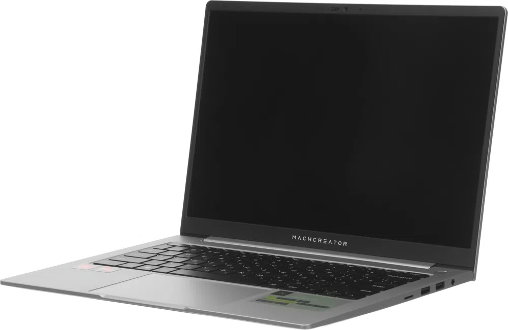 Ноутбук Machcreator Genesis R14 Ryzen 5 7640HS 16Gb SSD1Tb AMD Radeon 760M 14.1" IPS FHD (1920x1200) без ОС silver WiFi BT Cam 6550mAh (JJ00GW00GRU)