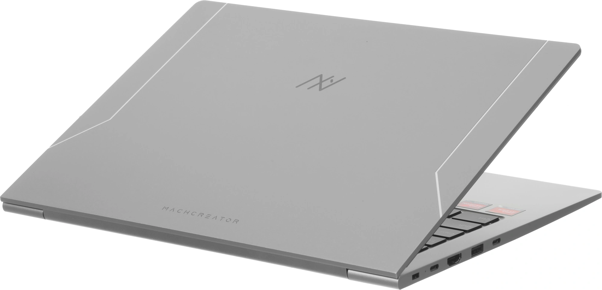 Ноутбук Machcreator Genesis R14 Ryzen 5 7640HS 16Gb SSD1Tb AMD Radeon 760M 14.1" IPS FHD (1920x1200) без ОС silver WiFi BT Cam 6550mAh (JJ00GW00GRU)