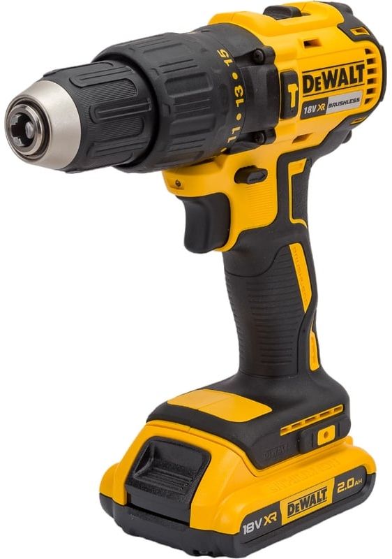 Дрель-шуруповерт DeWalt DCD778D2T-QW 340Вт аккум. патрон:быстрозажимной (кейс в комплекте)