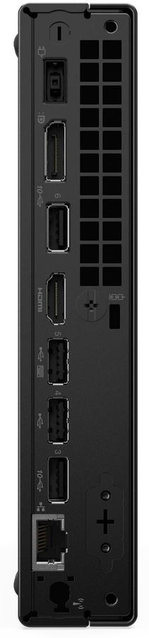 Неттоп Lenovo ThinkCentre Neo 50q G5 slim Core 5 210H (2.2) 8Gb SSD512Gb UHDG без ОС GbitEth WiFi BT 90W kb мышь клавиатура черный (13B9004TUM)