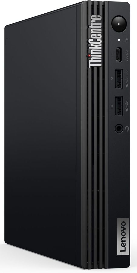 Неттоп Lenovo ThinkCentre Tiny M70q-5 slim i7 14700T (1.3) 16Gb SSD512Gb UHDG 770 Windows 11 Pro 64 GbitEth WiFi BT 135W kb мышь клавиатура черный (12TDS1WR00)