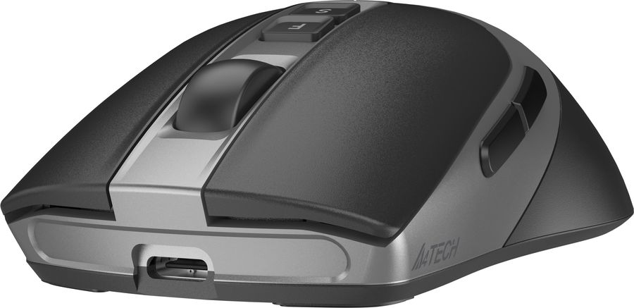 Мышь A4Tech Fstyler FB50CS Plus черный оптическая 3200dpi silent беспров. BT/Radio USB 7but