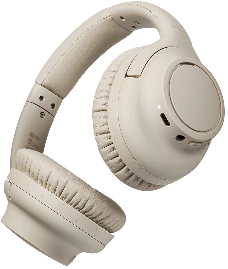 Гарнитура мониторные Audio-Technica ATH-S300BT 1.2м бежевый беспроводные bluetooth оголовье (ATH-S300BT BG)