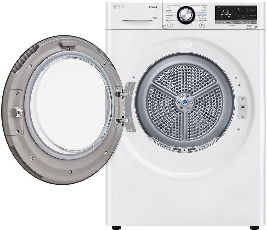 Сушильная машина LG DC90V3V6W.ABWPCOM кл.энер.:A++ макс.загр.:9кг белый