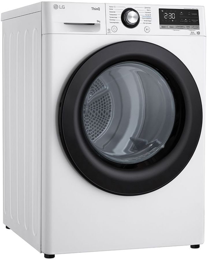 Сушильная машина LG DC90V3V6W.ABWPCOM кл.энер.:A++ макс.загр.:9кг белый