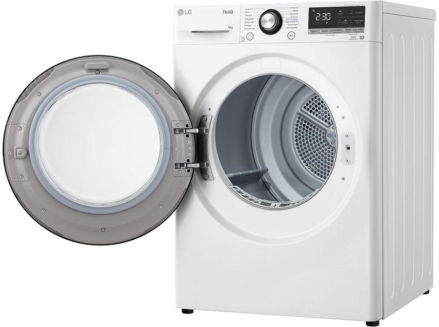 Сушильная машина LG DC90V3V6W.ABWPCOM кл.энер.:A++ макс.загр.:9кг белый