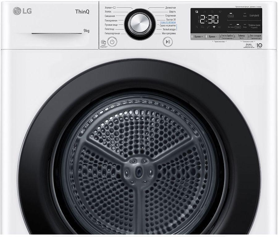 Сушильная машина LG DC90V3V6W.ABWPCOM кл.энер.:A++ макс.загр.:9кг белый
