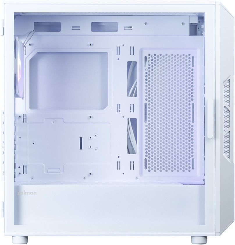 Корпус Zalman i3 Neo V2 белый без БП ATX 7x120mm 5x140mm 1xUSB3.0 audio bott PSU